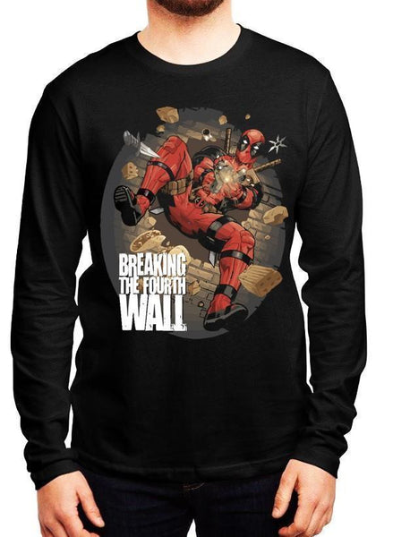 Deadpool Spider Full Sleeves T-shirt